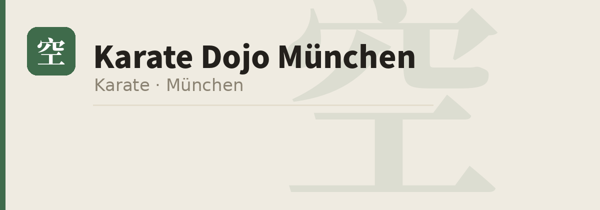 Karate Dojo München