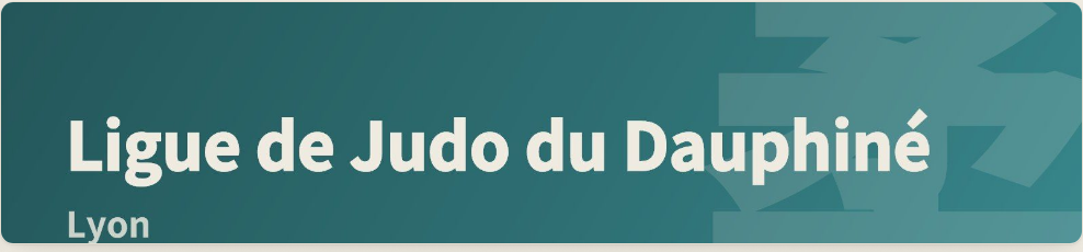 Ligue de Judo du Dauphiné